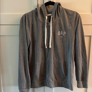 GAP Charcoal Full-Zip Hoodie